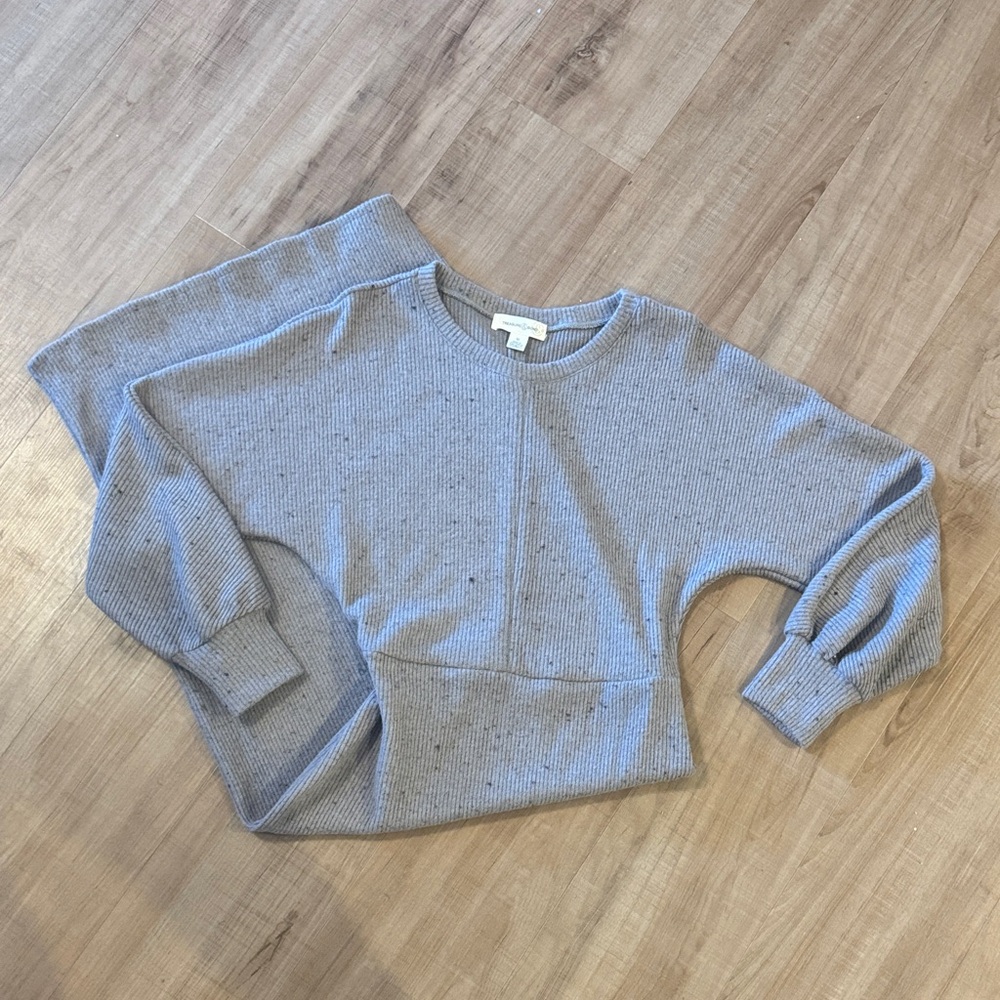 Treasure & Bond Women's Gray Sweater Dress